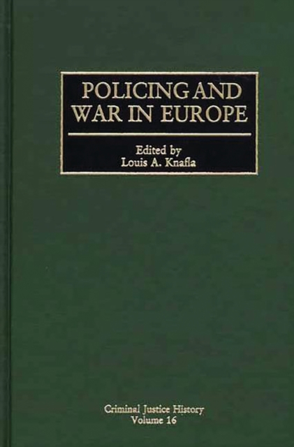 Policing and War in Europe, PDF eBook