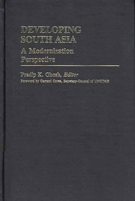 Developing South Asia : A Modernization Approach, Hardback Book