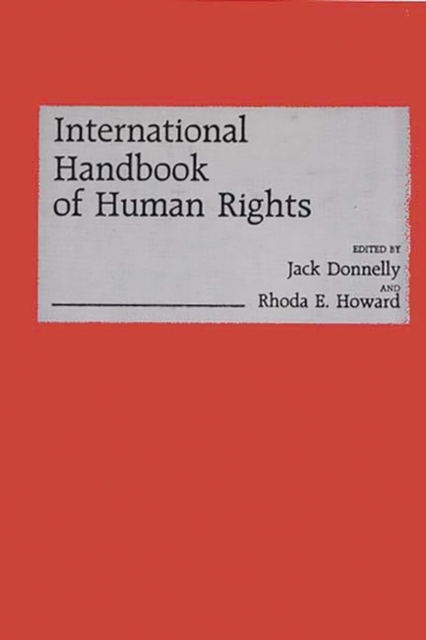 International Handbook of Human Rights, Hardback Book