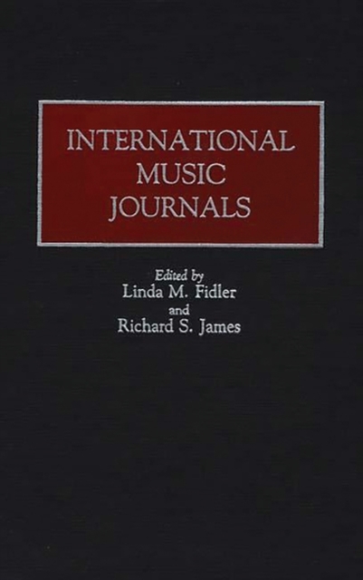 International Music Journals, Hardback Book