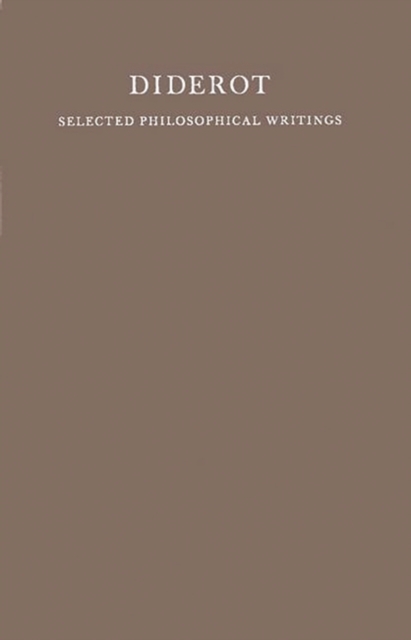 Selected Philosophical Writings, Hardback Book