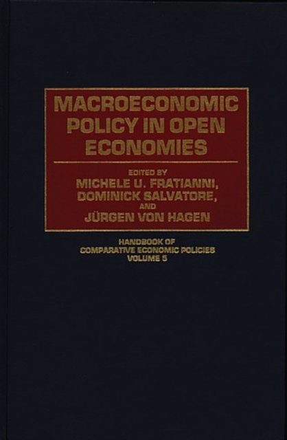 Macroeconomic Policy in Open Economies, Hardback Book