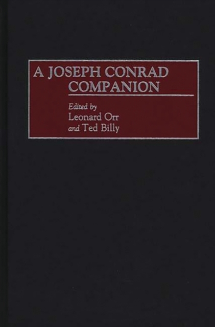 A Joseph Conrad Companion, Hardback Book