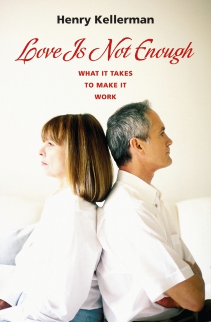 Love Is Not Enough : What It Takes to Make It Work, Hardback Book