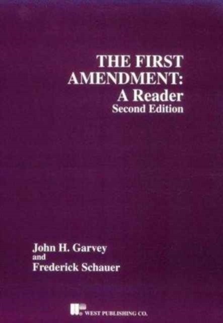 The First Amendment : A Reader, Paperback / softback Book