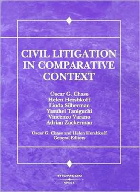 Civil Litigation in Comparative Context, Paperback / softback Book