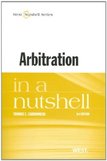 Arbitration in a Nutshell, Paperback / softback Book
