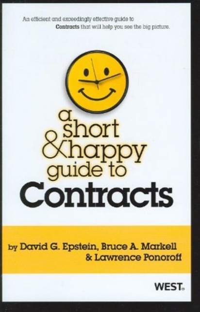 A Short and Happy Guide to Contracts, Paperback / softback Book