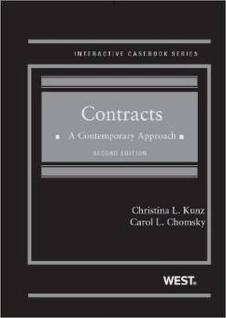 Contracts : A Contemporary Approach, Hardback Book
