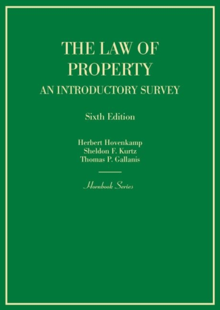 Hornbook on the Law of Property : An Introductory Survey, 6th, Hardback Book