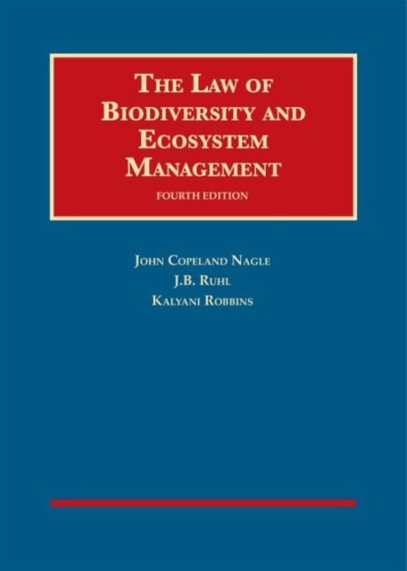 The Law of Biodiversity and Ecosystem Management, Hardback Book
