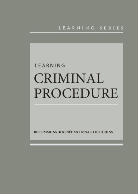 Learning Criminal Procedure, Hardback Book