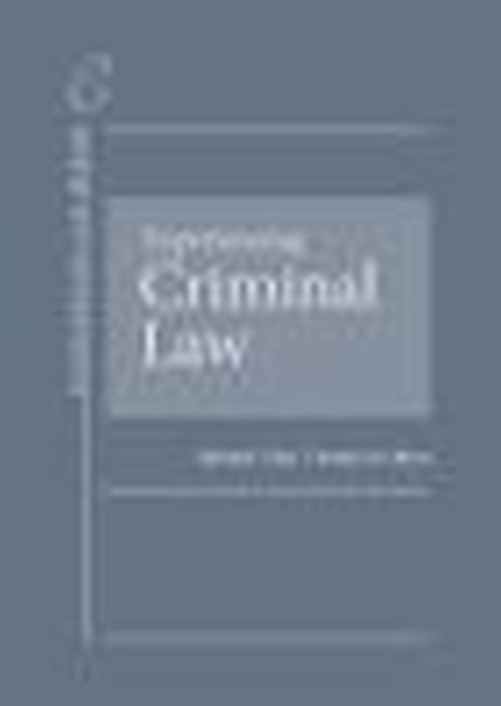 Experiencing Criminal Law, Hardback Book