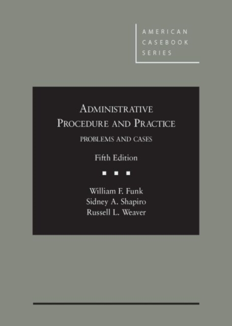 Administrative Procedure and Practice, Hardback Book