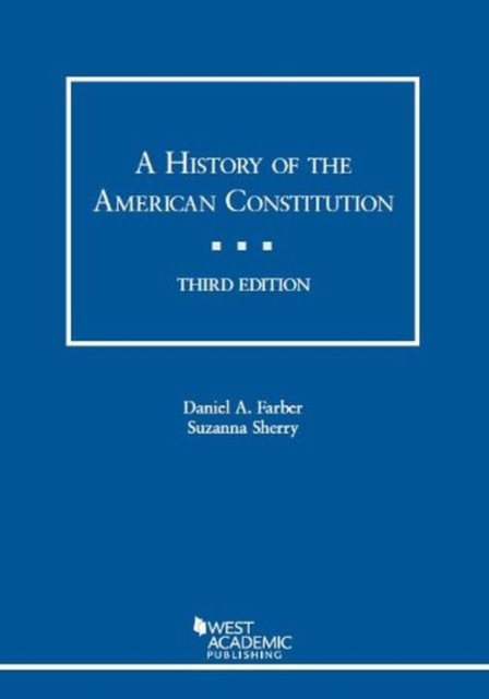 A History of the American Constitution, Paperback / softback Book