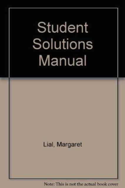 Student Solutions Manual, Paperback Book
