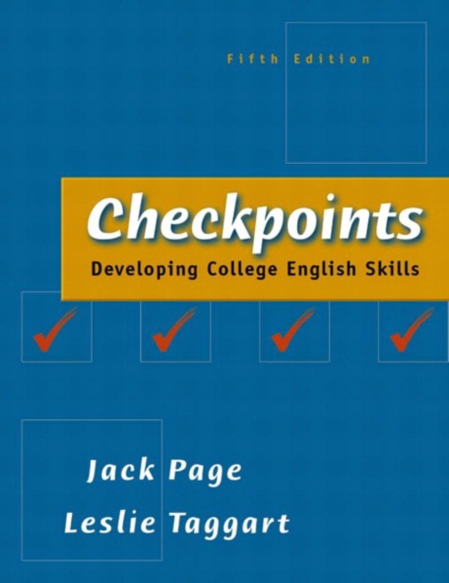 Checkpoints : Developing College English Skills, Paperback / softback Book