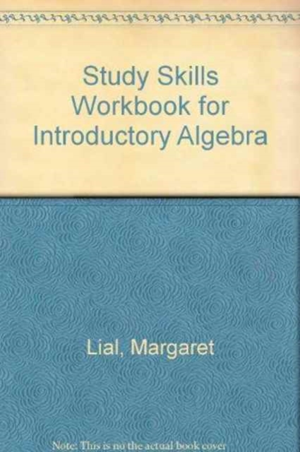 Study Skills Workbook for Introductory Algebra, Paperback Book