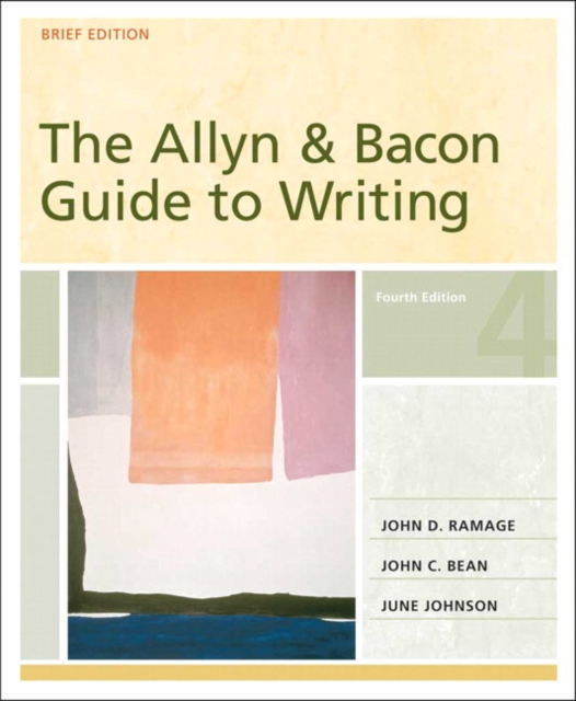 The Allyn and Bacon Guide to Writing : Brief Edition, Paperback Book