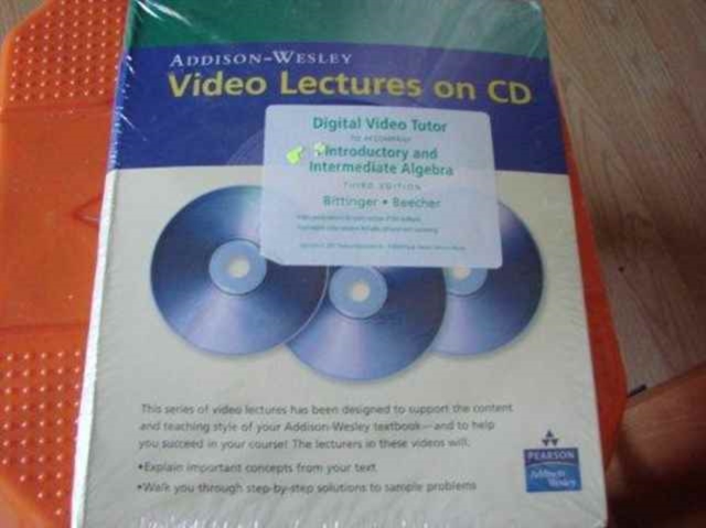 Digital Video Tutor with Optional Captioning for Introductory and Intermediate Algebra : Digital Video Tutor with Optional Captioning, CD-ROM Book