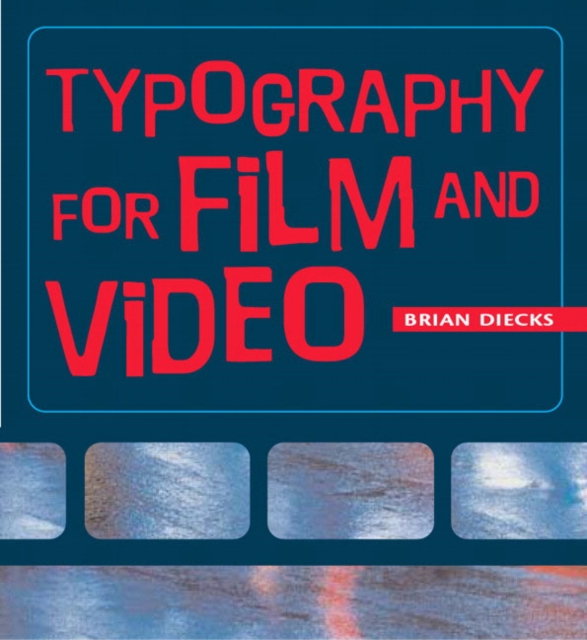 Typography in Film and Video, Mixed media product Book