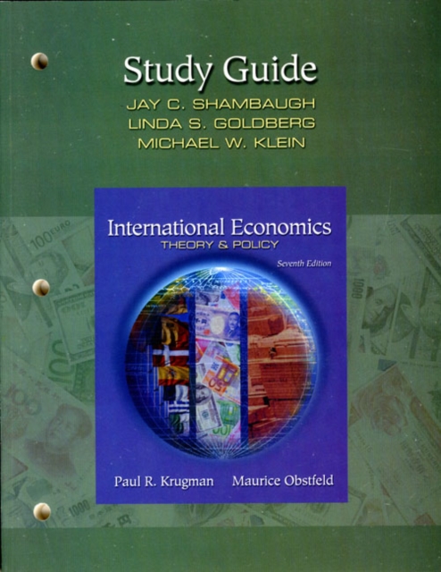 International Economics : Study Guide, Paperback Book