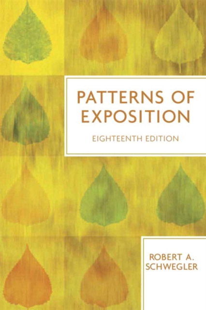 Patterns of Exposition, Paperback Book