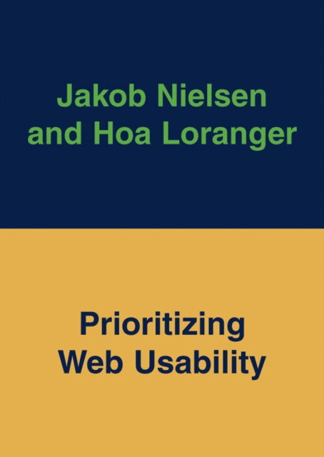 Prioritizing Web Usability, PDF eBook