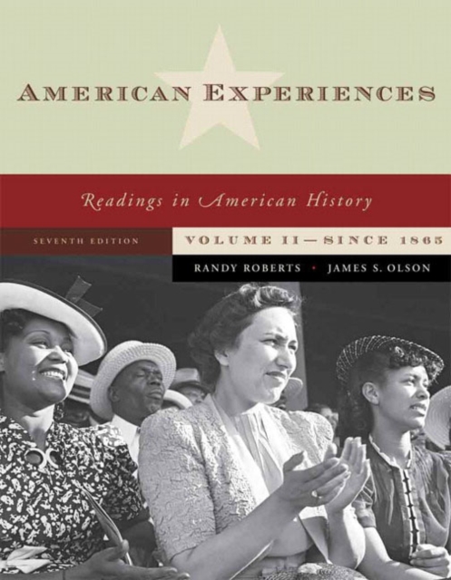 American Experiences, Volume 2, Paperback / softback Book