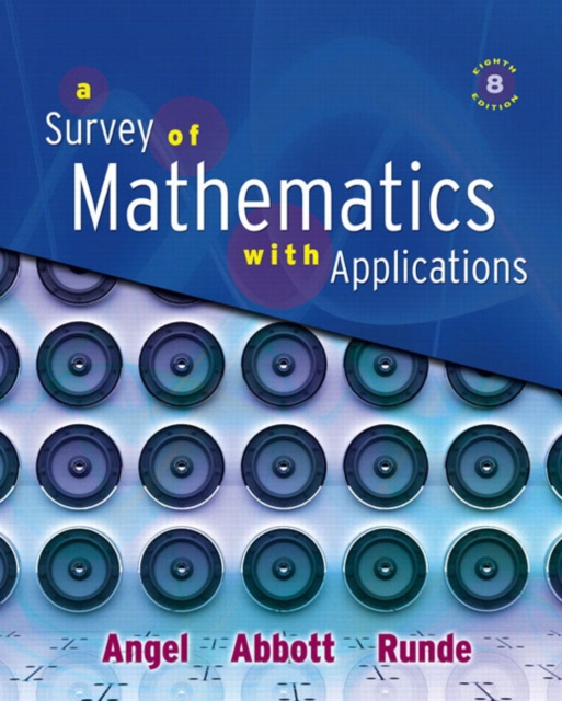 A Survey of Mathematics with Applications, Hardback Book