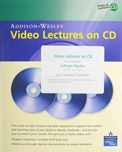 Video Lectures on CD for Developmental Mathematics, CD-ROM Book