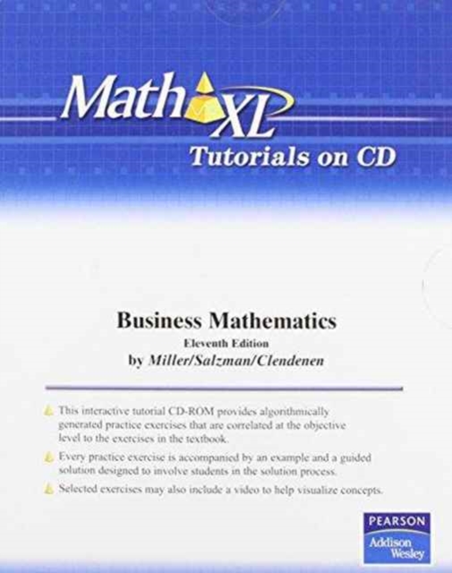 MathXL CD for Business Mathematics, CD-ROM Book