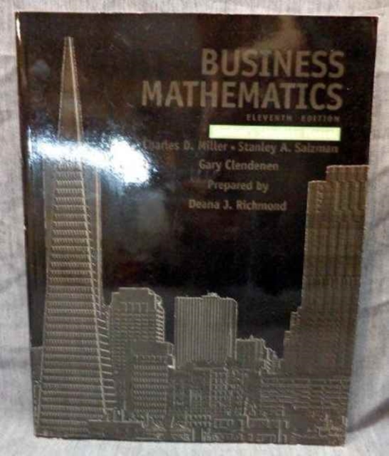 Student's Solutions Manual for Business Mathematics : Student's Solutions Manual, Paperback Book