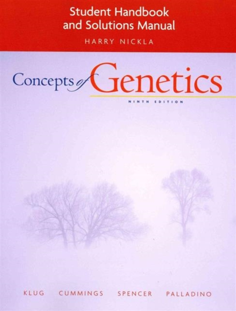 Concepts of Genetics : Student Handbook and Solutions Manual, Paperback Book