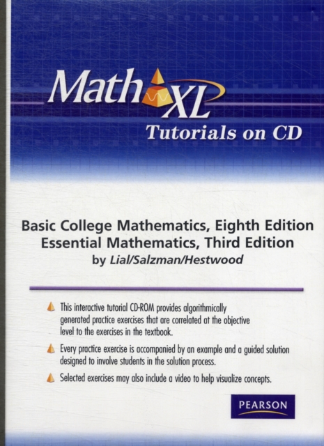 MathXL Tutorials on CD for Basic College Mathematics, CD-ROM Book