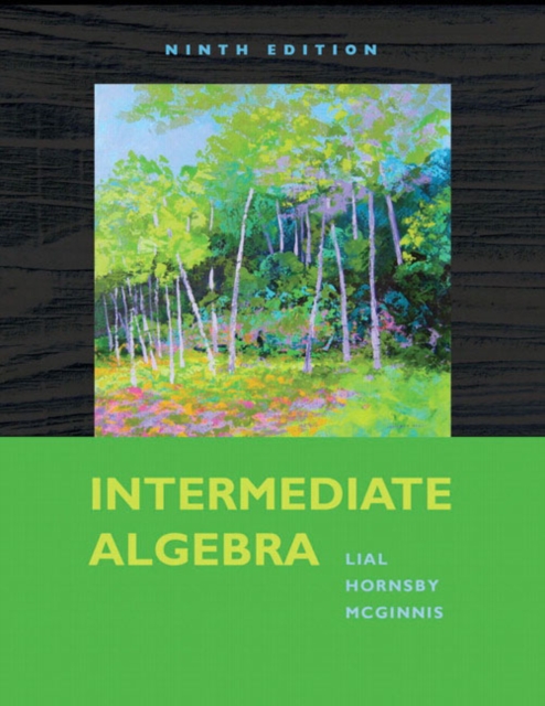 Intermediate Algebra, Paperback Book