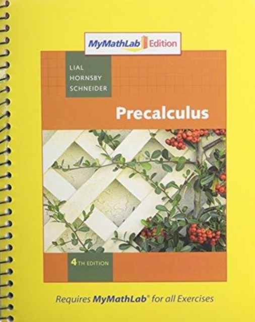 Precalculus : MyMathLab Edition, Paperback Book