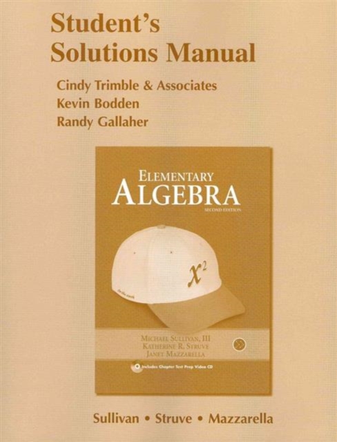 Student Solutions Manual for Elementary Algebra, Paperback Book