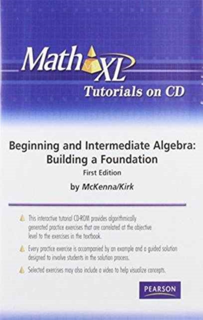 Beginning and Intermediate Algebra : Building a Foundation, CD-ROM Book