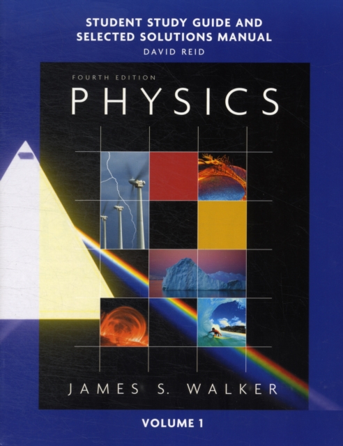 Study Guide and Selected Solutions Manual for Physics, Volume 1, Paperback / softback Book