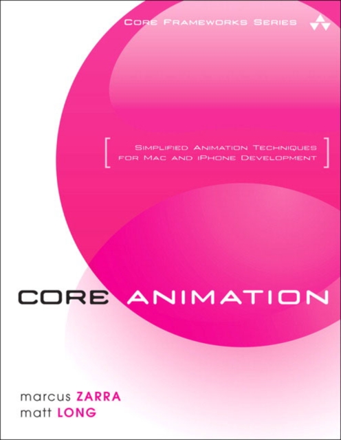 Core Animation : Simplified Animation Techniques for Mac and iPhone Development, EPUB eBook