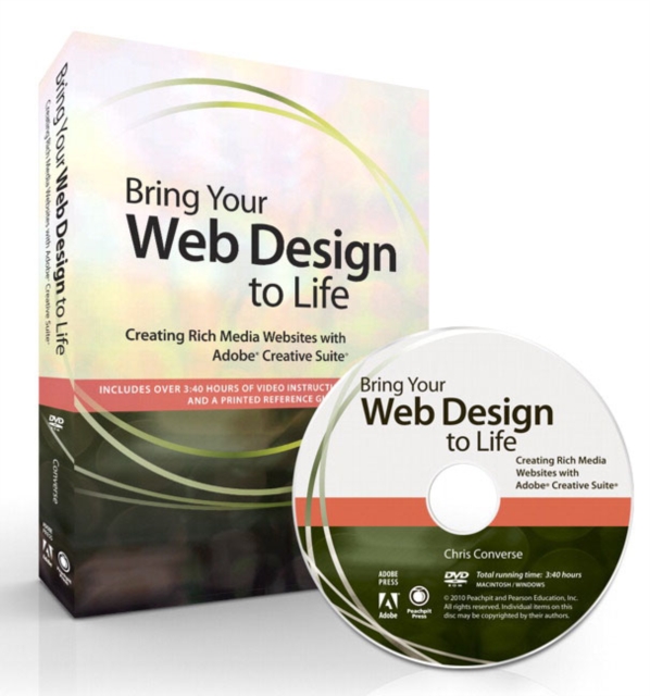 Bring Your Web Design to Life : Creating Rich Media Websites with Adobe Creative Suite, Mixed media product Book
