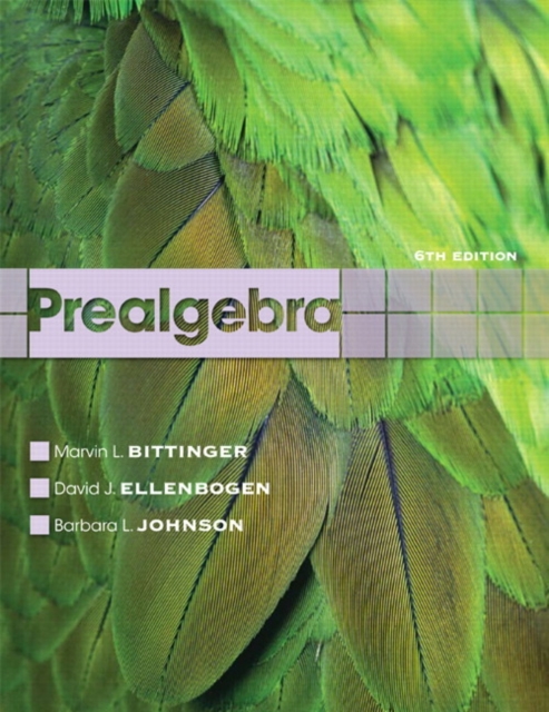 Prealgebra, Paperback Book