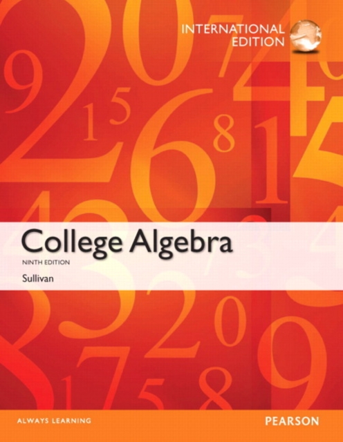 College Algebra, Paperback Book