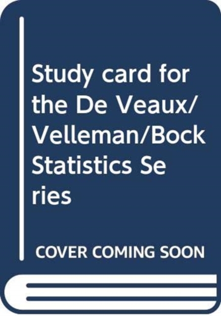 Study card for the De Veaux/Velleman/Bock Statistics Series, Undefined Book