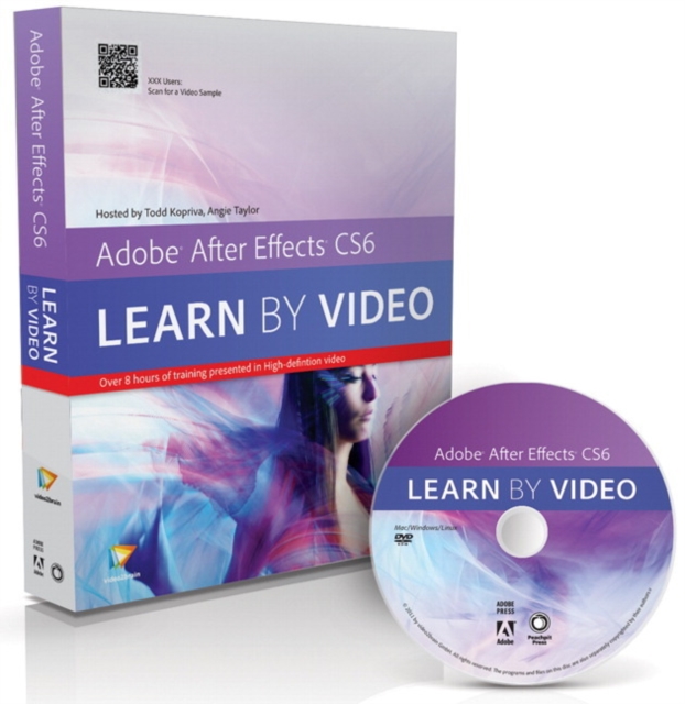 Adobe After Effects CS6 : Learn by Video, Mixed media product Book