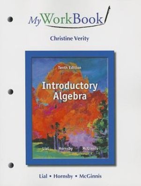 MyWorkBook for Introductory Algebra, Paperback / softback Book