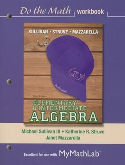 Do the Math Workbook for Elementary & Intermediate Algebra, Paperback / softback Book