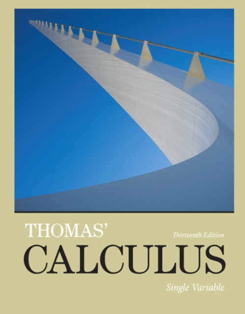 Thomas' Calculus : Single Variable, Paperback / softback Book