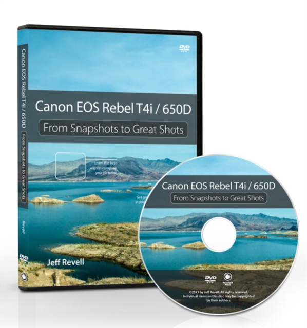 Canon EOS Rebel T4i / 650D : From Snapshots to Great Shots (DVD), DVD Book